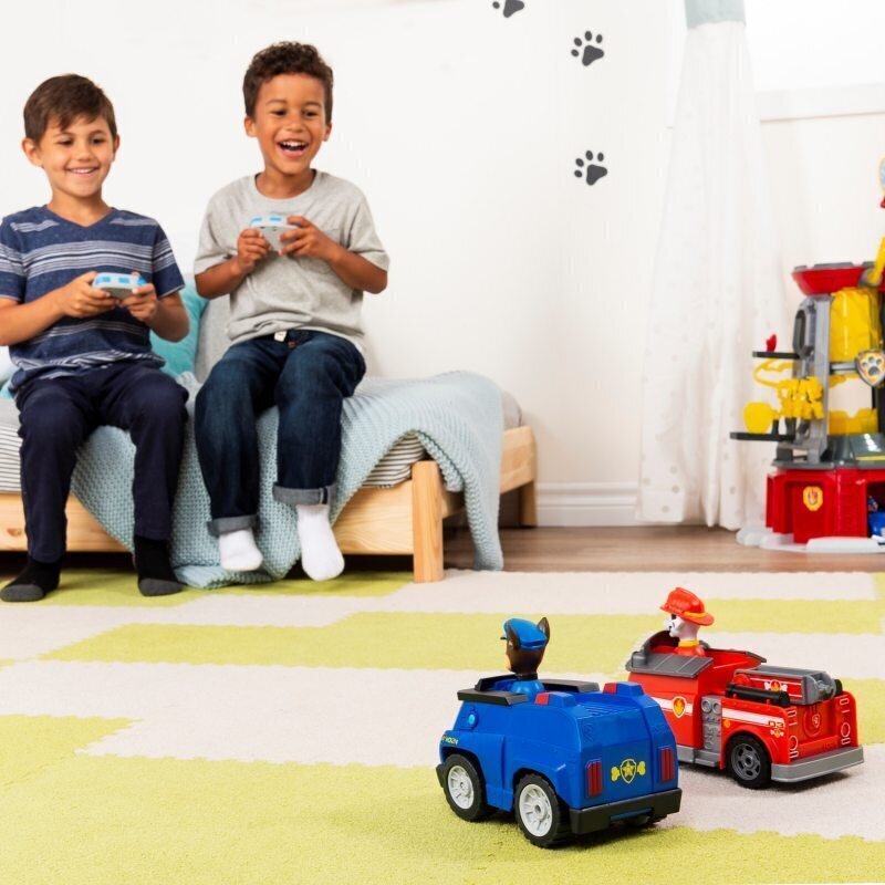 Raadio teel juhitav automudel Spin Master Käpa Patrull (Paw Patrol), Chase tegelaskujuga hind ja info | Poiste mänguasjad | kaup24.ee