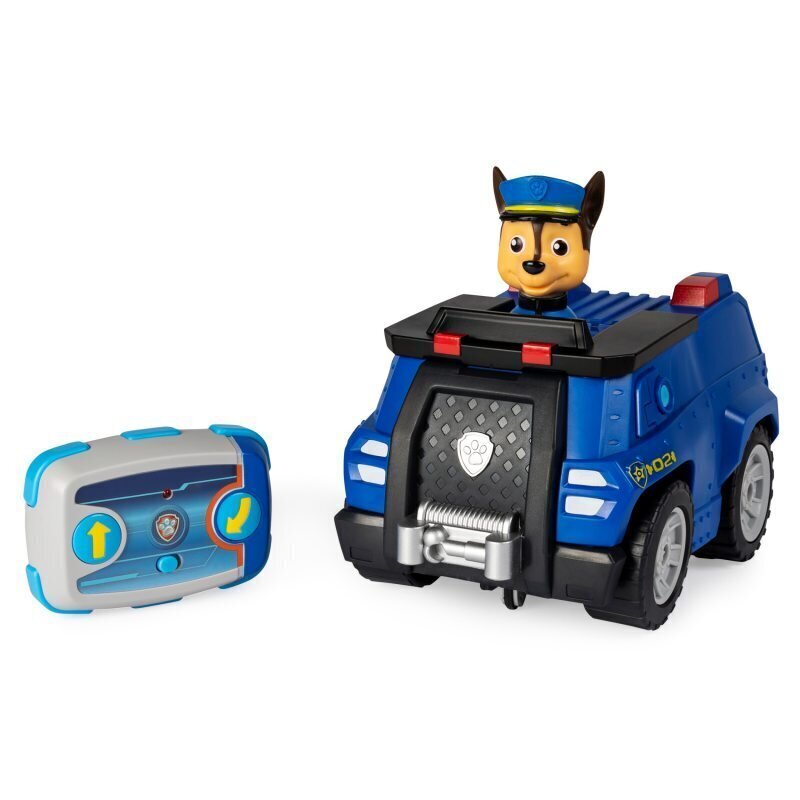 Raadio teel juhitav automudel Spin Master Käpa Patrull (Paw Patrol), Chase tegelaskujuga hind ja info | Poiste mänguasjad | kaup24.ee