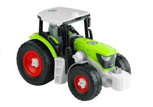 Traktor puidust haagisega 43 cm hind ja info | Poiste mänguasjad | kaup24.ee