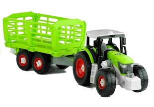 Avatud haagisega traktor 43 cm hind ja info | Poiste mänguasjad | kaup24.ee