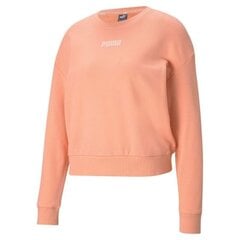 Naiste spordi dressipluus Puma Modern Basics Crew 58593226, oranž цена и информация | Спортивная одежда для женщин | kaup24.ee