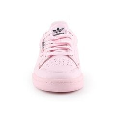 Naiste jalatsid Adidas Continetal 80 W B41679, roosa hind ja info | Naiste spordi- ja vabaajajalatsid | kaup24.ee