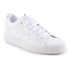 Naiste vabaajajalatsid Adidas Sleek W DB3258, valge hind ja info | Naiste spordi- ja vabaajajalatsid | kaup24.ee