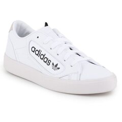 Обувь для отдыха для женщин Adidas Sleek W EF4935, белая цена и информация | Спортивная обувь, кроссовки для женщин | kaup24.ee