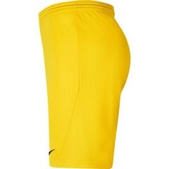 Meeste lühikesed spordipüksid Nike Dry Park III NB KM BV6855 719 51720, kollane hind ja info | Meeste spordiriided | kaup24.ee