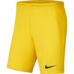 Спортивные шорты мужские Nike Dry Park III NB KM BV6855 719 51720, желтые цена и информация | Мужская спортивная одежда | kaup24.ee