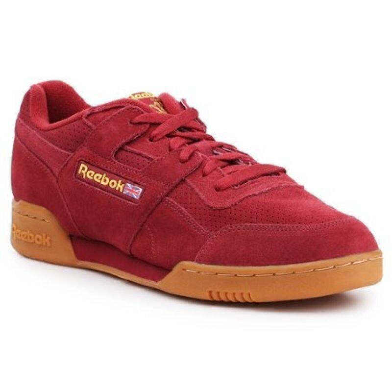 Meeste vabaajajalatsid Reebok Workout Plus MU M DV4285, punane hind ja info | Spordi- ja vabaajajalatsid meestele | kaup24.ee