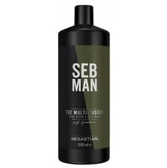 Meeste pesuvahend Sebastian Seb Man The Multi-Tasker Wash, 1000 ml цена и информация | Шампуни | kaup24.ee