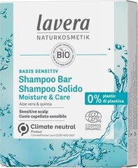 Tahke šampoon Lavera Basis Sensitiv, 50 g hind ja info | Šampoonid | kaup24.ee