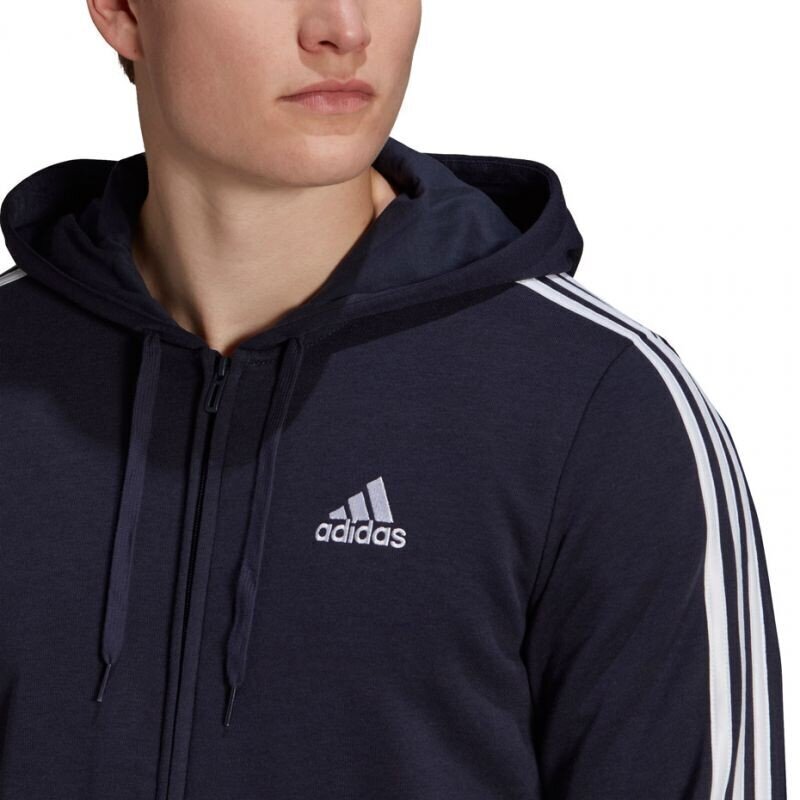 Meeste džemper Adidas Essentials Hoodie M GK9033, tumesinine hind ja info | Meeste pusad | kaup24.ee