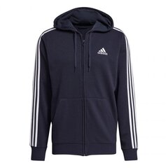 Meeste džemper Adidas Essentials Hoodie M GK9033, tumesinine цена и информация | Мужские толстовки | kaup24.ee