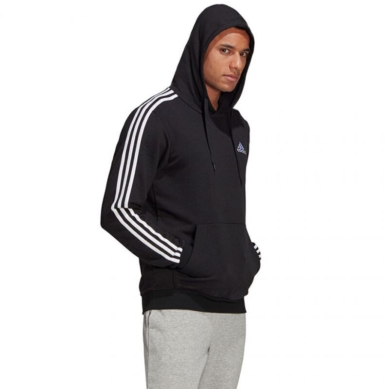 Meeste džemper Adidas Essentials Hoodie M GK9062, must hind ja info | Meeste pusad | kaup24.ee