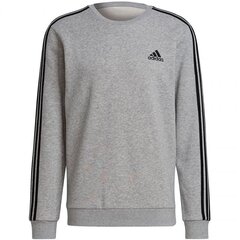 Meeste dressipluus Adidas Essentials Sweatshirt, hall hind ja info | Meeste pusad | kaup24.ee