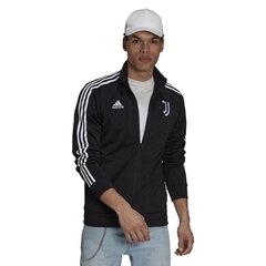 Meeste dressipluus Adidas Juventus 3 Stripes Track M GR2929, must hind ja info | Meeste pusad | kaup24.ee