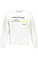 Meeste dressipluus Calvin Klein, valge hind ja info | Meeste pusad | kaup24.ee