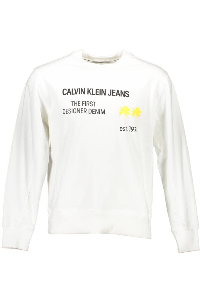 Meeste dressipluus Calvin Klein, valge цена и информация | Meeste pusad | kaup24.ee