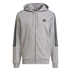 Meeste džemper Adidas Essentials Full-Zip Hoodie M GK9586, hall hind ja info | Meeste pusad | kaup24.ee