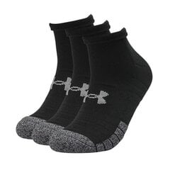 Носки для мужчин Under Armor Heatger Locut Socks 1346753-001, черные цена и информация | Мужские носки | kaup24.ee