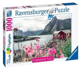 Pusle Ravensburger Reine Lofoten Norway, 1000 tk, 16740 hind ja info | Pusled | kaup24.ee