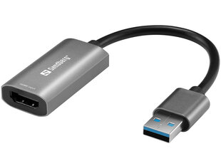 Sandberg 134-19 HDMI Capture Link to USB цена и информация | Адаптеры и USB-hub | kaup24.ee