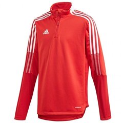 Джемпер для детей Adidas Tiro 21 Training Top Youth Jr GM7323, красный цена и информация | Свитеры, жилетки, пиджаки для мальчиков | kaup24.ee