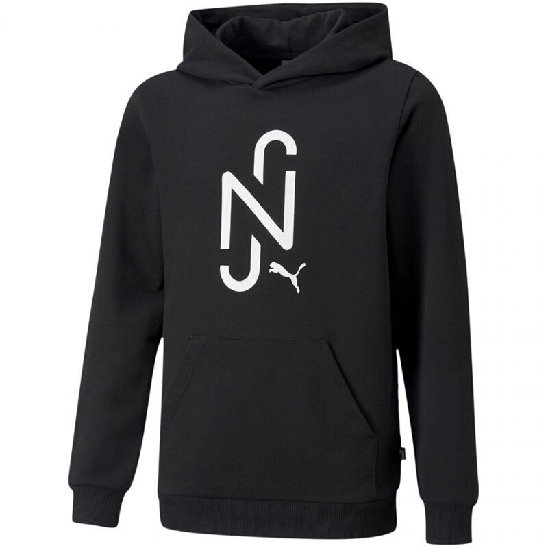 Laste dressipluus Puma Neymar jr 2.0 hoody junior 605542 01, must цена и информация | Poiste kampsunid, vestid ja jakid | kaup24.ee