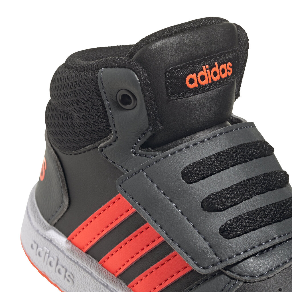 Adidas Jalatsid Hoops Mid 2.0 I Black GZ7780/9K hind ja info | Laste spordijalatsid | kaup24.ee