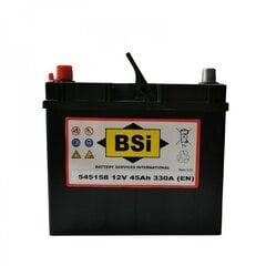 Aku BSI 45 Ah330 A EN hind ja info | BSI Autokaubad | kaup24.ee