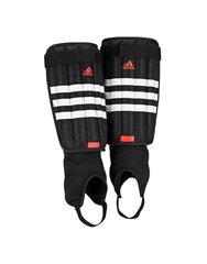 Jalgpall sääre- ja pahkluukaitsmed Adidas Evertomic AP7029, must / valge hind ja info | Jalgpalli varustus ja riided | kaup24.ee
