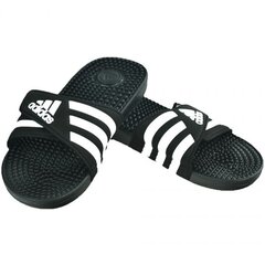 Meeste rannaplätud Adidas Adissage, must цена и информация | Обувь для плавания | kaup24.ee