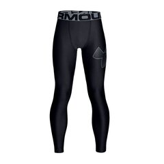 Термоштаны детские Under Armour HeatGear Armor 1331723-001, 51787, черные цена и информация | Штаны для мальчика Nini | kaup24.ee