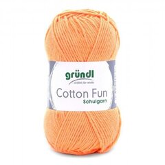 Пряжа GRÜNDL Cotton Fun 17, 50 г, 115 м цена и информация | Принадлежности для вязания | kaup24.ee