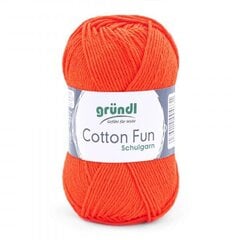 Lõngad GRÜNDL Cotton Fun 18, 50 g, 115 m. hind ja info | Kudumistarvikud | kaup24.ee