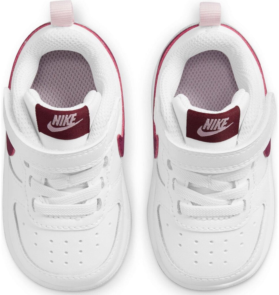 Jalatsid Nike Court Borough Low2 White BQ5453 120/9.5K цена и информация | Laste spordijalatsid | kaup24.ee