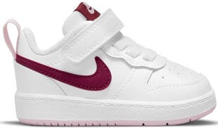 Jalatsid Nike Court Borough Low2 White BQ5453 120/9.5K hind ja info | Laste spordijalatsid | kaup24.ee