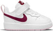 Jalatsid Nike Court Borough Low2 White BQ5453 120/9.5K цена и информация | Laste spordijalatsid | kaup24.ee