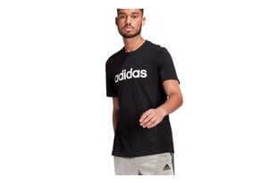 Футболка мужская Adidas Essentials Tee Black, черная цена и информация | Мужские футболки | kaup24.ee