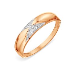Kuldsõrmus ja teemant 09TPZ500139 09TPZ500139 hind ja info | Sõrmused | kaup24.ee