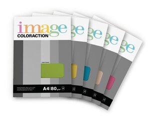 Värviline paber IMAGE COLORACTION, 80g/m2, A4, 50 lehte, sirel (Lilac) цена и информация | Тетради и бумажные товары | kaup24.ee
