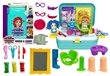 Juuksuri komplekt kohvri ja plastiliiniga цена и информация | Tüdrukute mänguasjad | kaup24.ee
