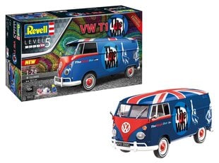 Сборная пластиковая модель Revell - VW T1 Bus The Who подарочный набор, 1/24, 05672 цена и информация | Конструкторы и кубики | kaup24.ee