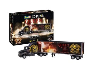 Сборная пластиковая модель Revell - 3D Puzzle QUEEN Tour Truck - 50th Anniversary, 00230 цена и информация | Конструкторы и кубики | kaup24.ee