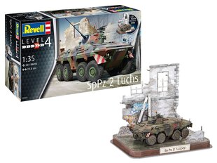 Revell - SpPz2 Luchs & 3D Puzzle Diorama, 1/35, 03321 цена и информация | Конструкторы и кубики | kaup24.ee
