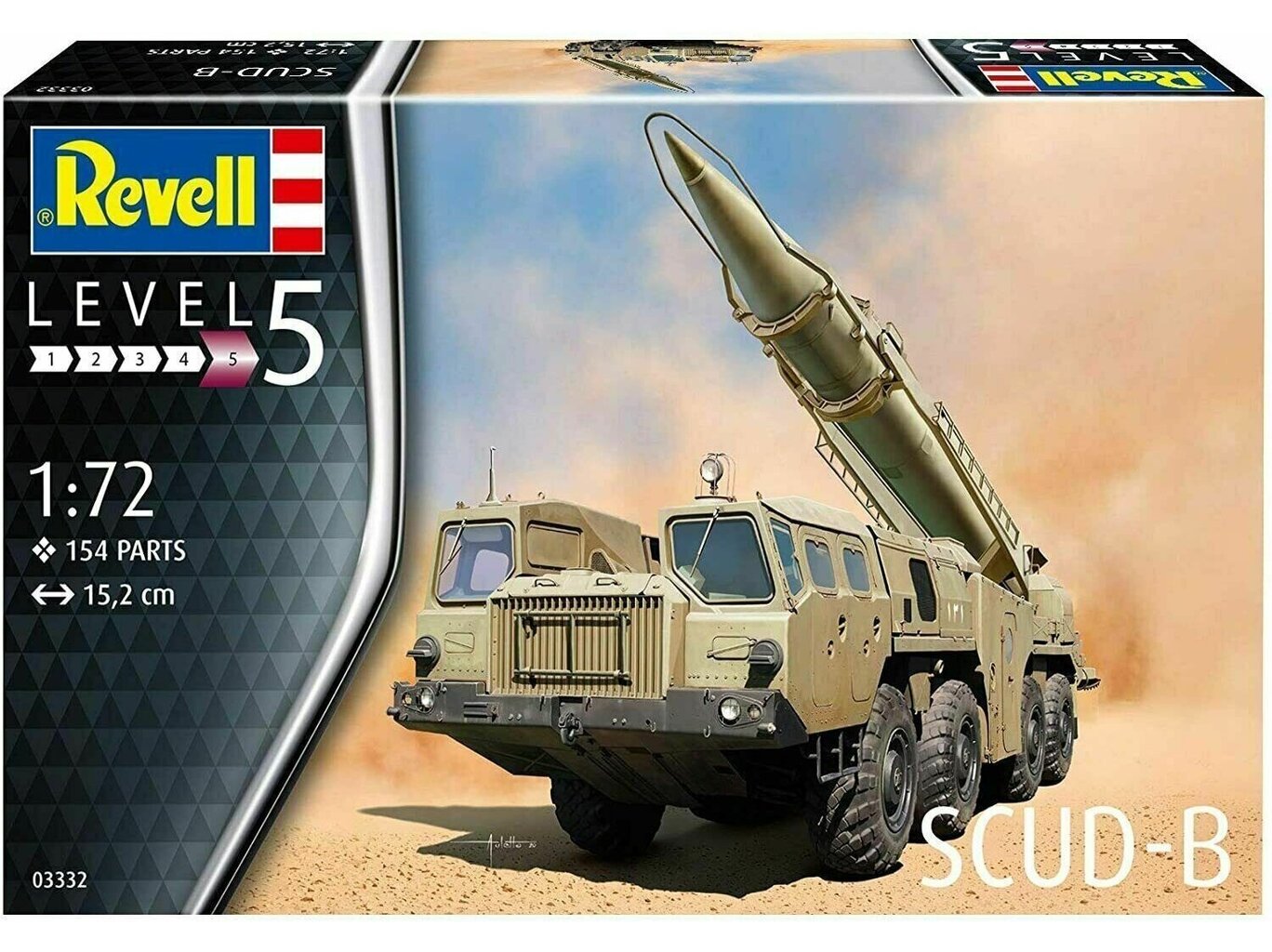 Revell - SCUD-B, 1/72, 03332 hind ja info | Klotsid ja konstruktorid | kaup24.ee