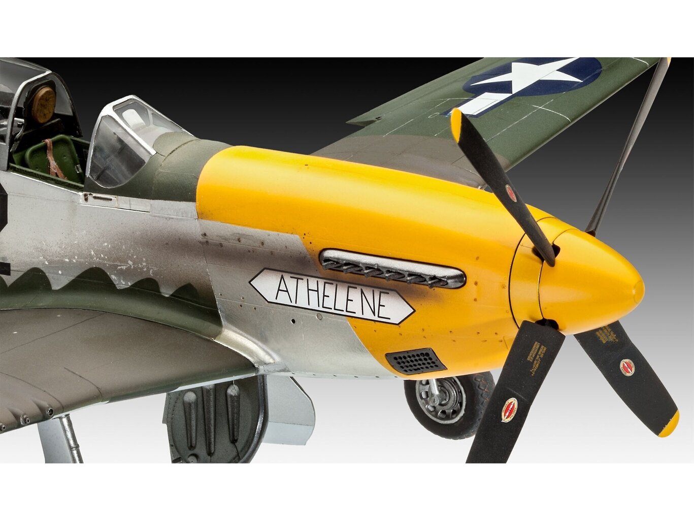 Revell - P-51D Mustang, 1/32, 03944 цена и информация | Klotsid ja konstruktorid | kaup24.ee