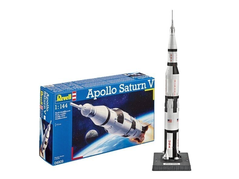 Revell - Apollo Saturn V, 1/144, 04909 hind ja info | Klotsid ja konstruktorid | kaup24.ee