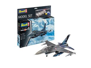 Сборная пластиковая модель Revell - F-16D Tigermeet 2014, подарочный набор, 1/72, 63844 цена и информация | Конструкторы и кубики | kaup24.ee