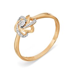Kuldsõrmus ja teemant 09TPZ500135 09TPZ500135 hind ja info | Sõrmused | kaup24.ee
