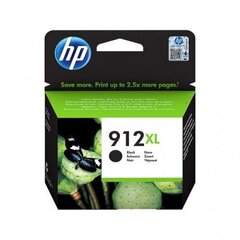 HP printcartridge must (3YL84AE, 912XL) hind ja info | Tindiprinteri kassetid | kaup24.ee