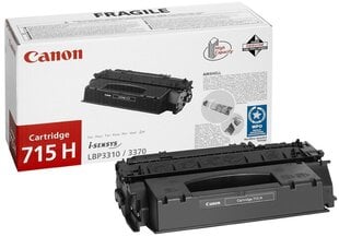 Originaal tooner Canon 715H (1976B002AA) Black 7000 lk hind ja info | Laserprinteri toonerid | kaup24.ee